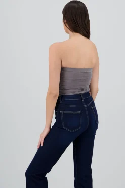 Shasa Drapped Tube Top