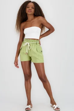 Shasa Drawstring Detail Shorts