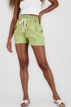 Shasa Drawstring Detail Shorts