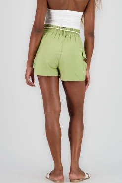 Shasa Drawstring Detail Shorts