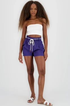 Shasa Drawstring Detail Shorts