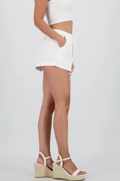 Shasa Drawstring Shorts with Pockets