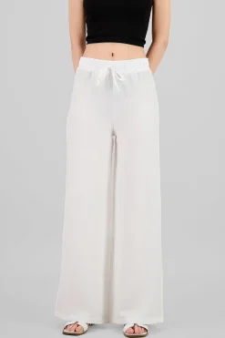 Shasa Drawstring Wide Leg Pants