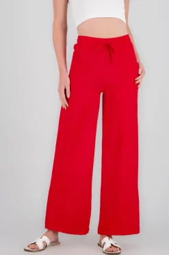 Shasa Drawstring Wide Leg Pants