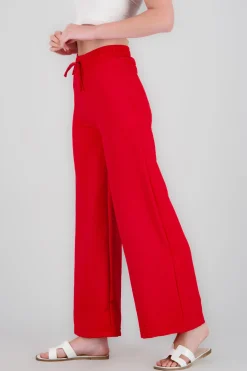 Shasa Drawstring Wide Leg Pants