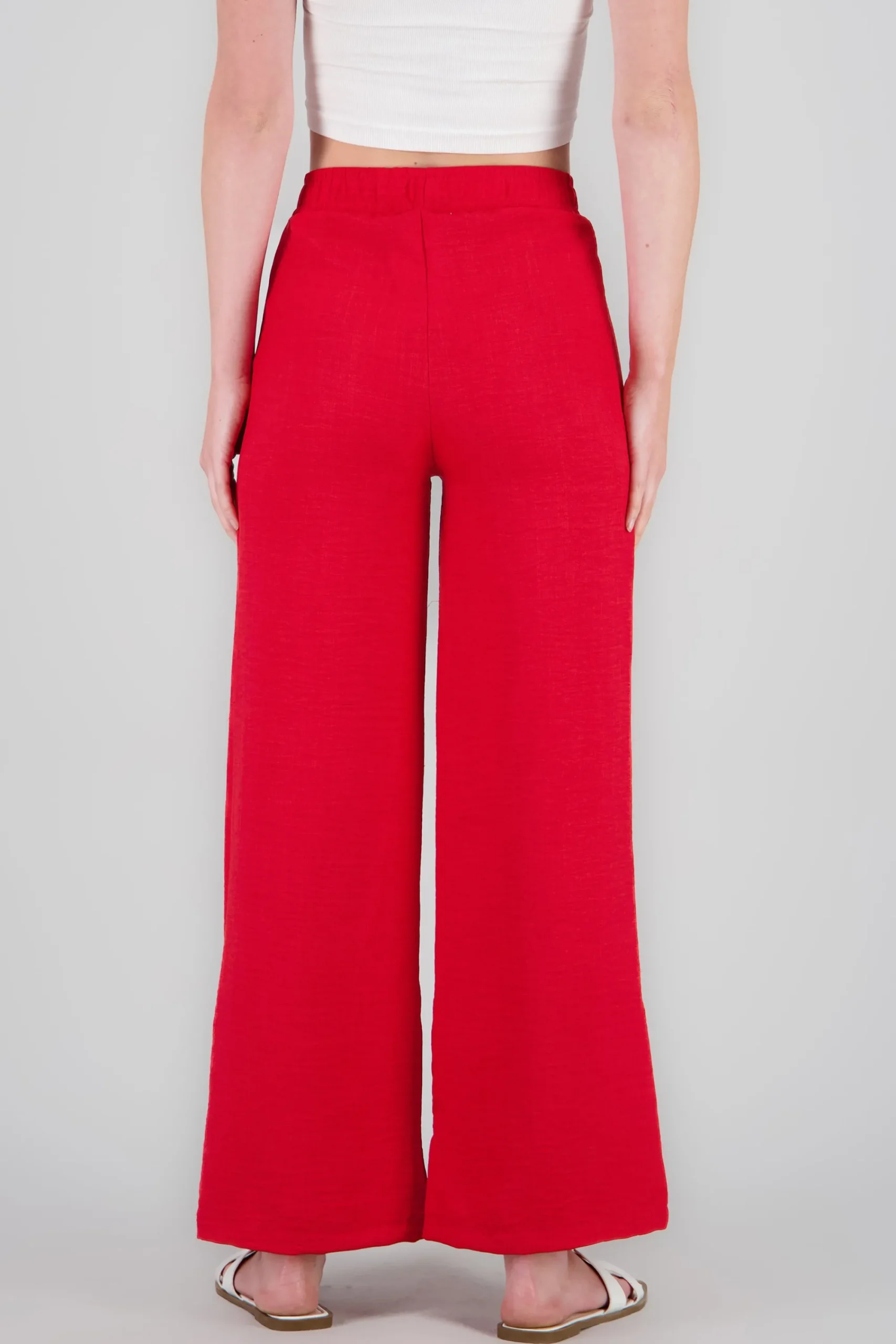 Shasa Drawstring Wide Leg Pants