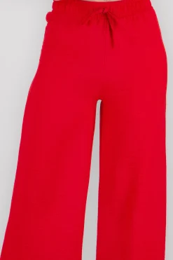 Shasa Drawstring Wide Leg Pants
