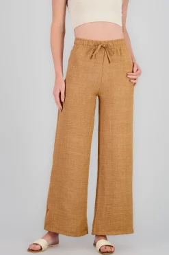 Shasa Drawstring Wide Leg Pants