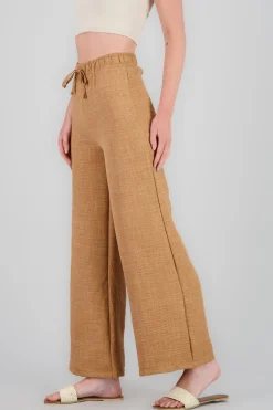 Shasa Drawstring Wide Leg Pants