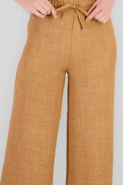 Shasa Drawstring Wide Leg Pants