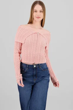 Shasa Drop Shoulder Cardigan Sweater