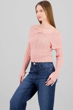 Shasa Drop Shoulder Cardigan Sweater