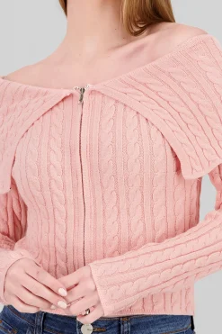 Shasa Drop Shoulder Cardigan Sweater