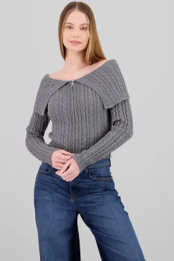 Shasa Drop Shoulder Cardigan Sweater