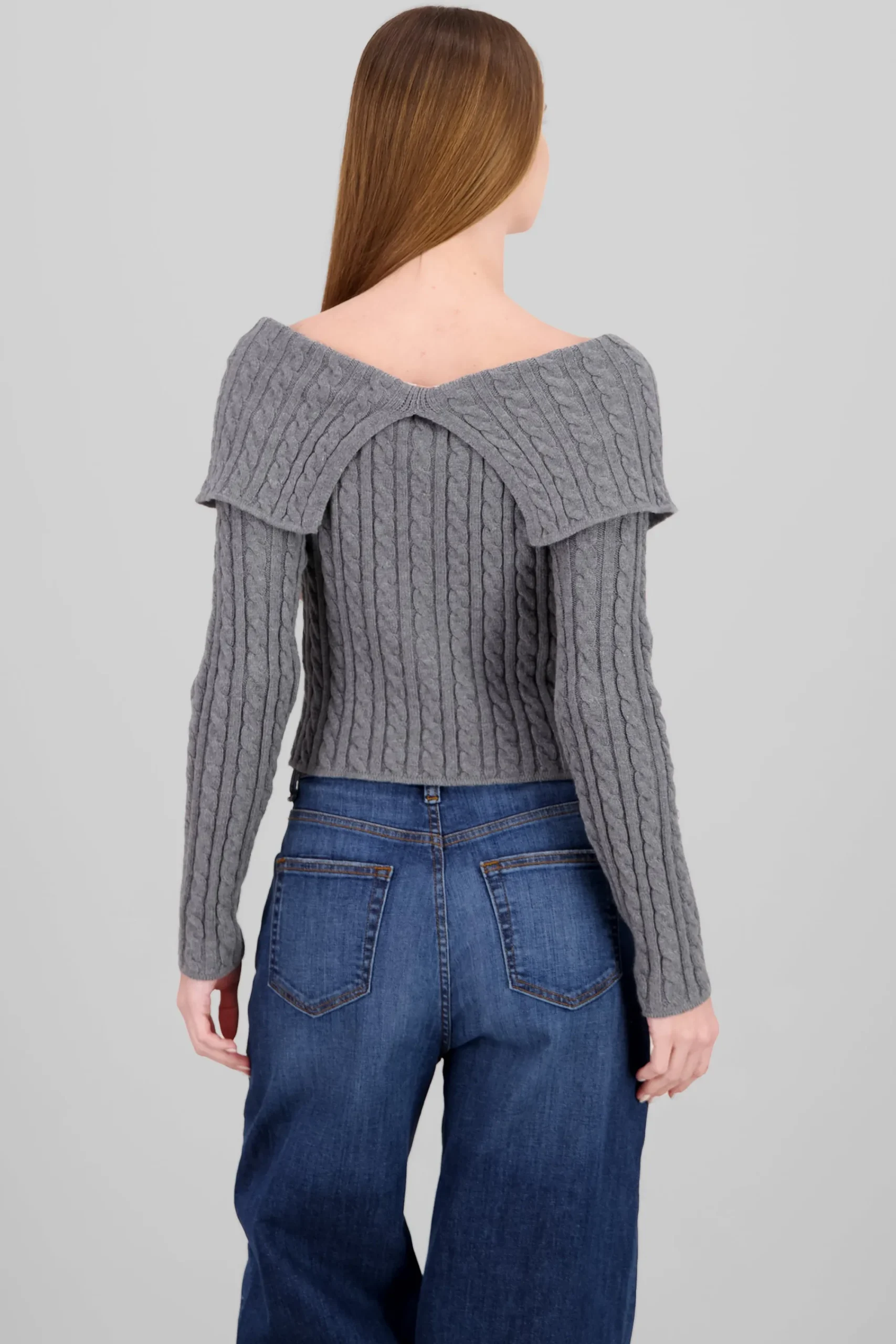 Shasa Drop Shoulder Cardigan Sweater