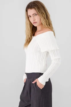 Shasa Drop Shoulder Cardigan Sweater