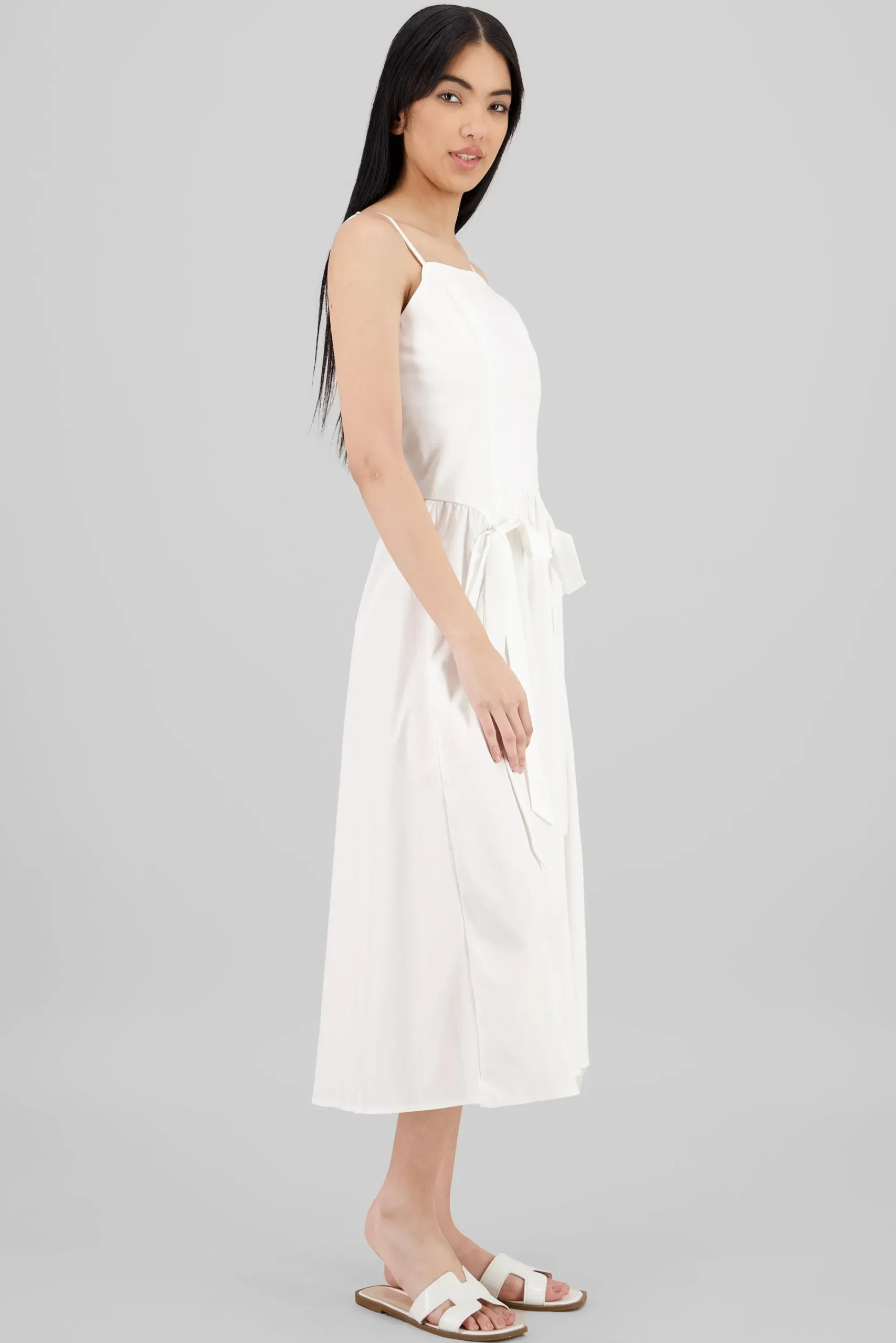 Shasa Drop Waist Dress with Bows