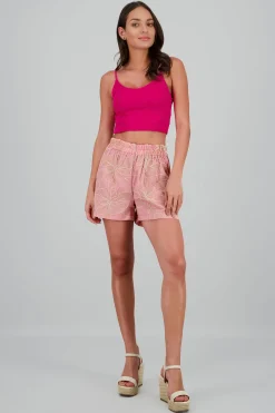 Shasa Embroidered Detail Shorts