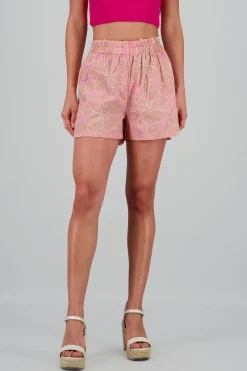 Shasa Embroidered Detail Shorts