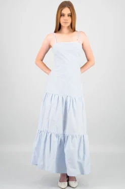 Shasa Embroidered Details Maxi Dress