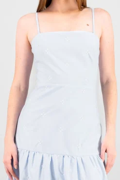 Shasa Embroidered Details Maxi Dress