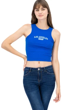 Shasa Embroidered Los Angeles top