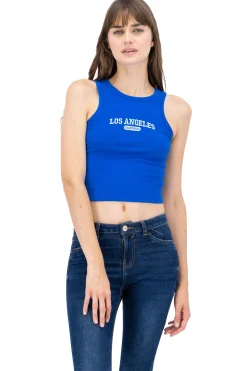 Shasa Embroidered Los Angeles top