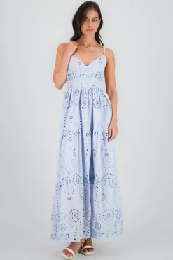 Shasa Embroidered Maxi Dress
