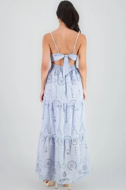 Shasa Embroidered Maxi Dress
