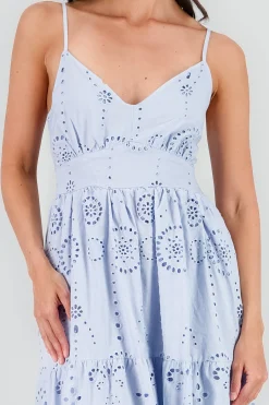 Shasa Embroidered Maxi Dress