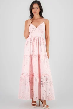 Shasa Embroidered Maxi Dress
