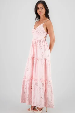 Shasa Embroidered Maxi Dress