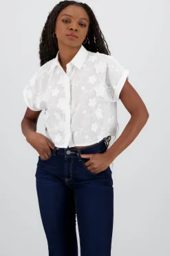 Shasa Embroidery Detail Shirt