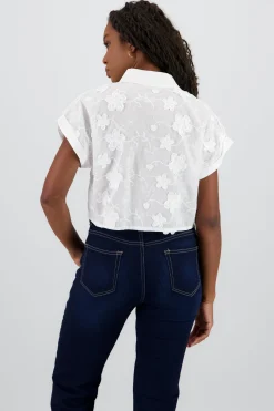 Shasa Embroidery Detail Shirt