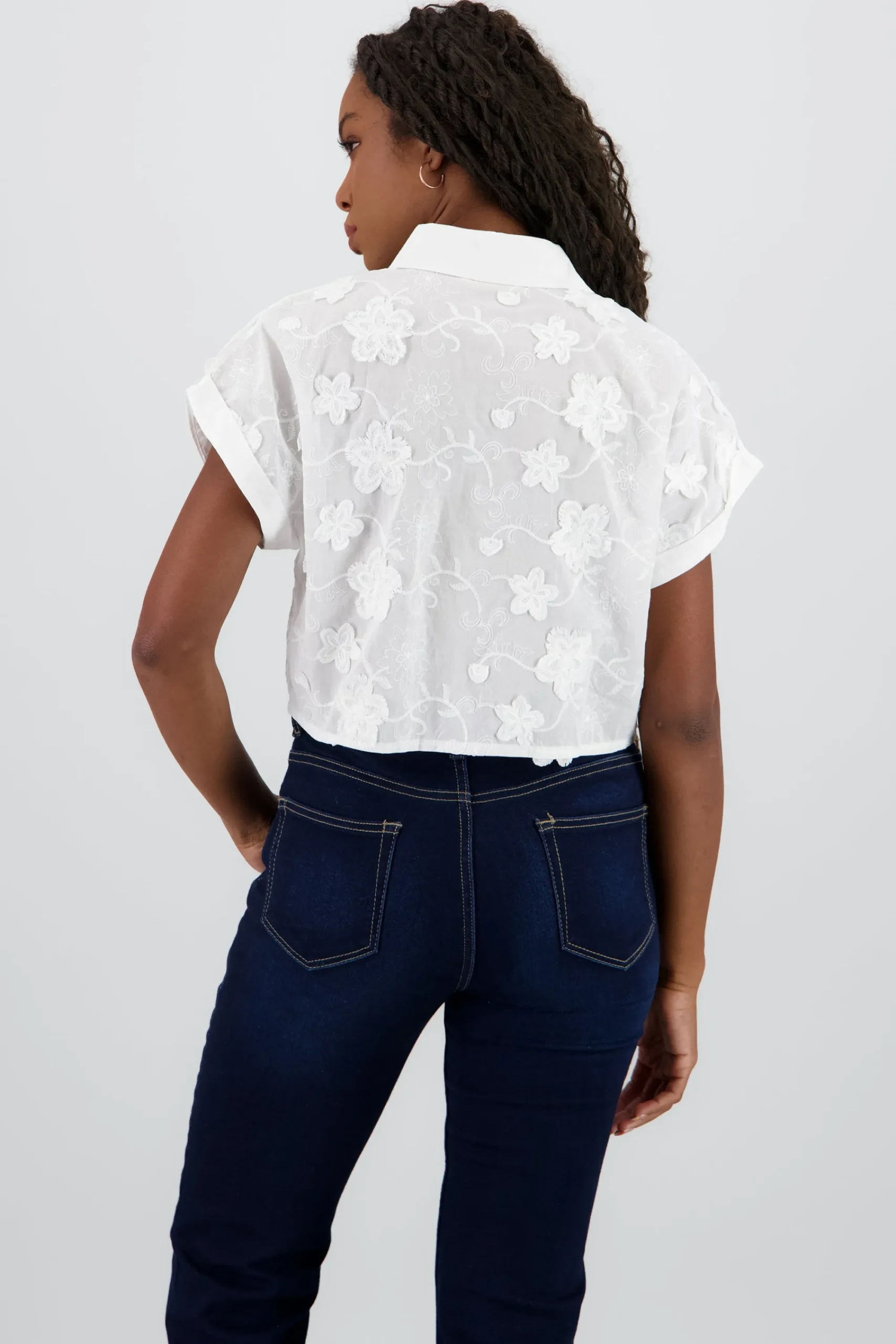 Shasa Embroidery Detail Shirt