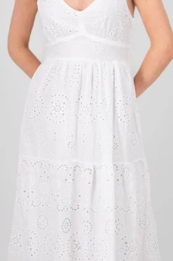 Shasa Embroidery Maxi Dress