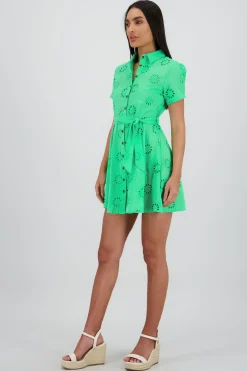 Shasa Eyelet Maxi Dress