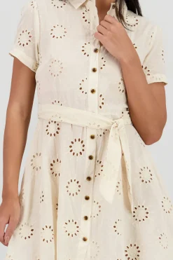 Shasa Eyelet Maxi Dress