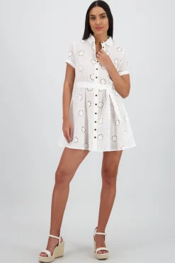 Shasa Eyelet Maxi Dress