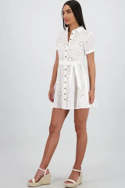 Shasa Eyelet Maxi Dress