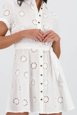 Shasa Eyelet Maxi Dress