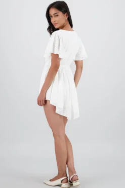 Shasa Eyelet Mini Dress
