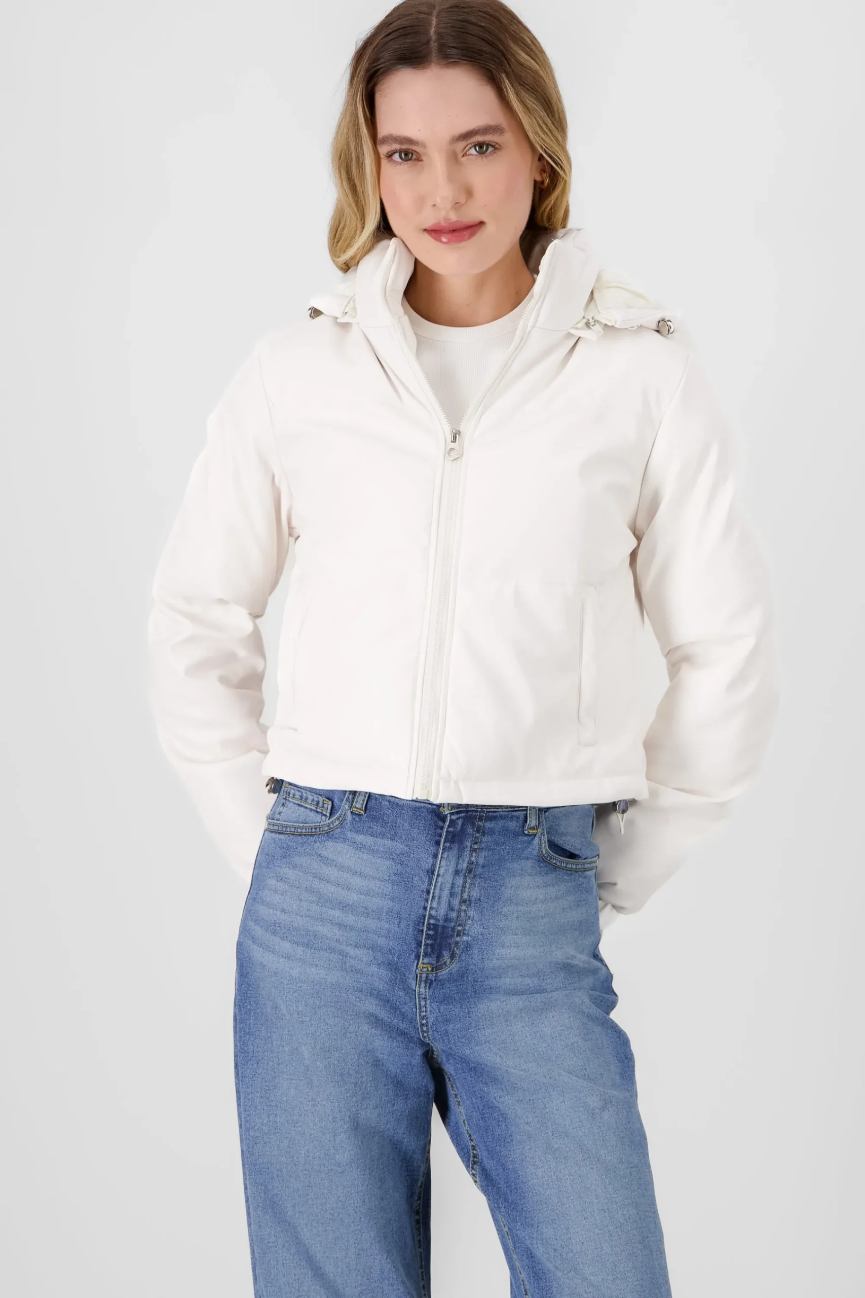 Shasa Faux Leather Jacket