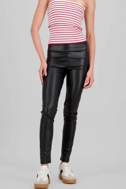 Shasa Faux Leather Leggings