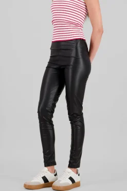 Shasa Faux Leather Leggings