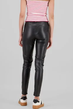 Shasa Faux Leather Leggings