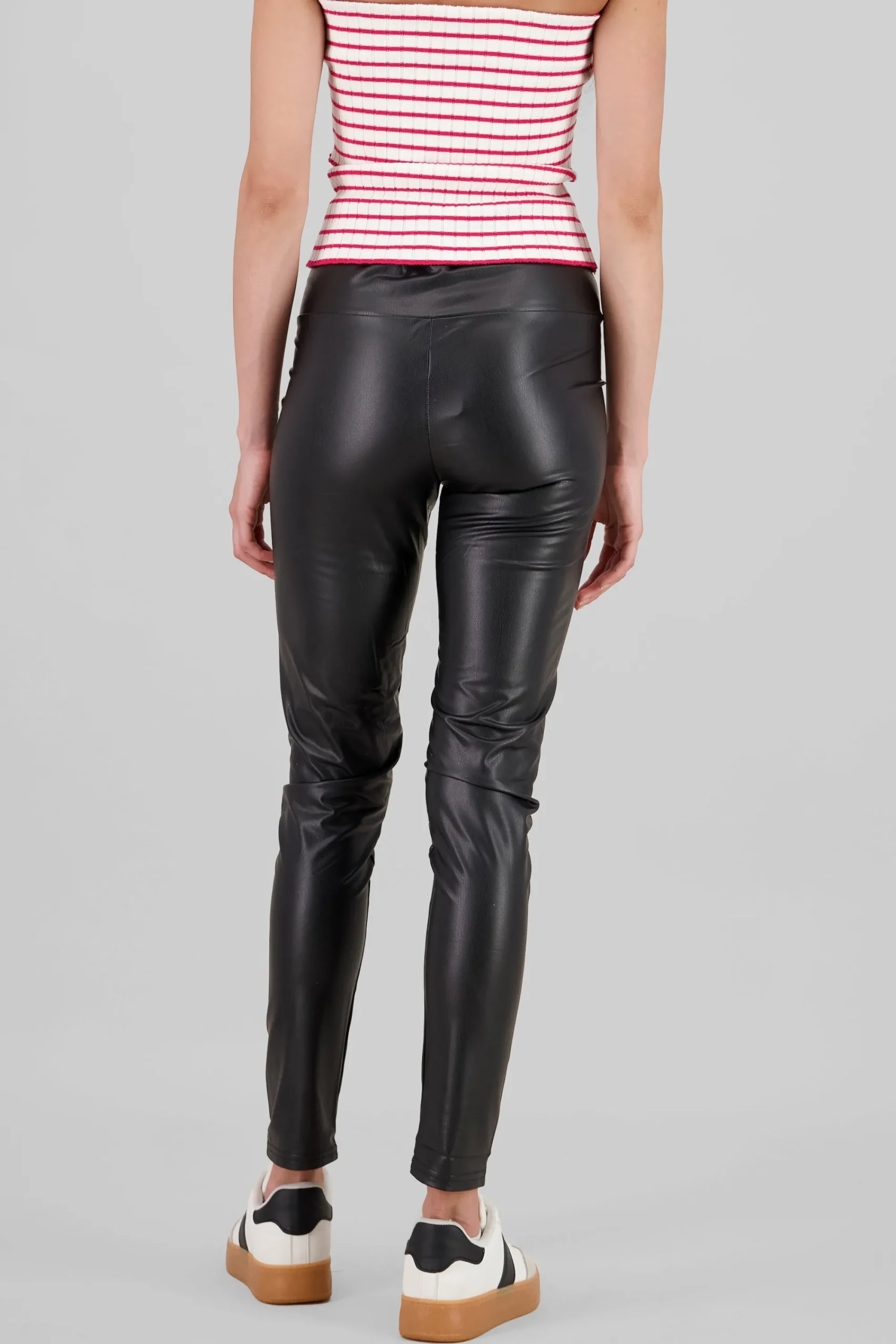 Shasa Faux Leather Leggings