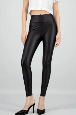 Shasa Faux Leather Mate Leggings