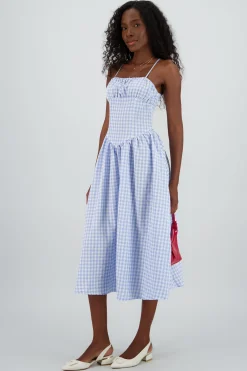 Shasa Fitted Midi Dress