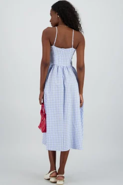 Shasa Fitted Midi Dress